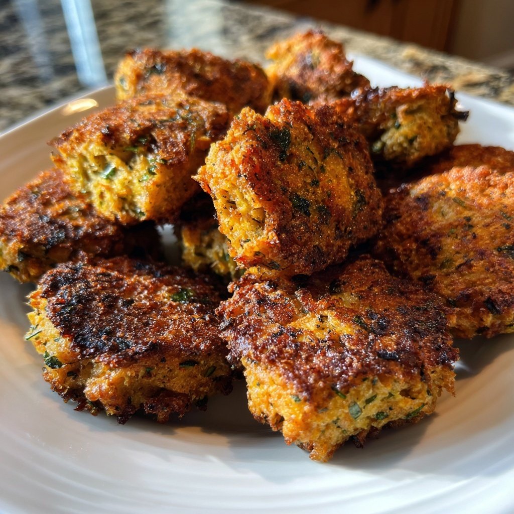 Super Bowl Food Crispy Falafel Nuggets