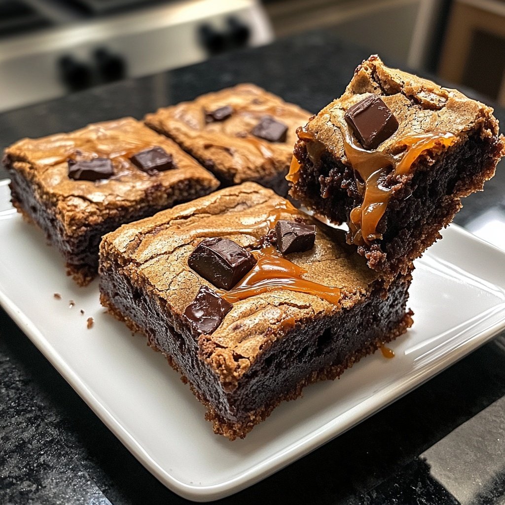 The Best Fudgy Chewy Brookies
