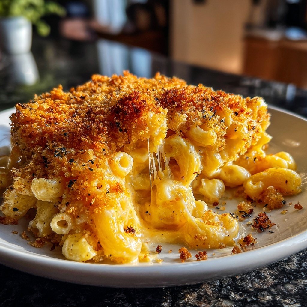 Comfort Food Baked Mac And Cheese
