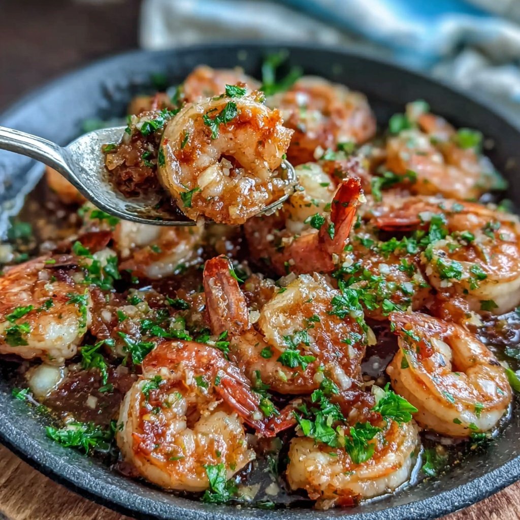 Easy Healthy Honey Garlic Shrimp