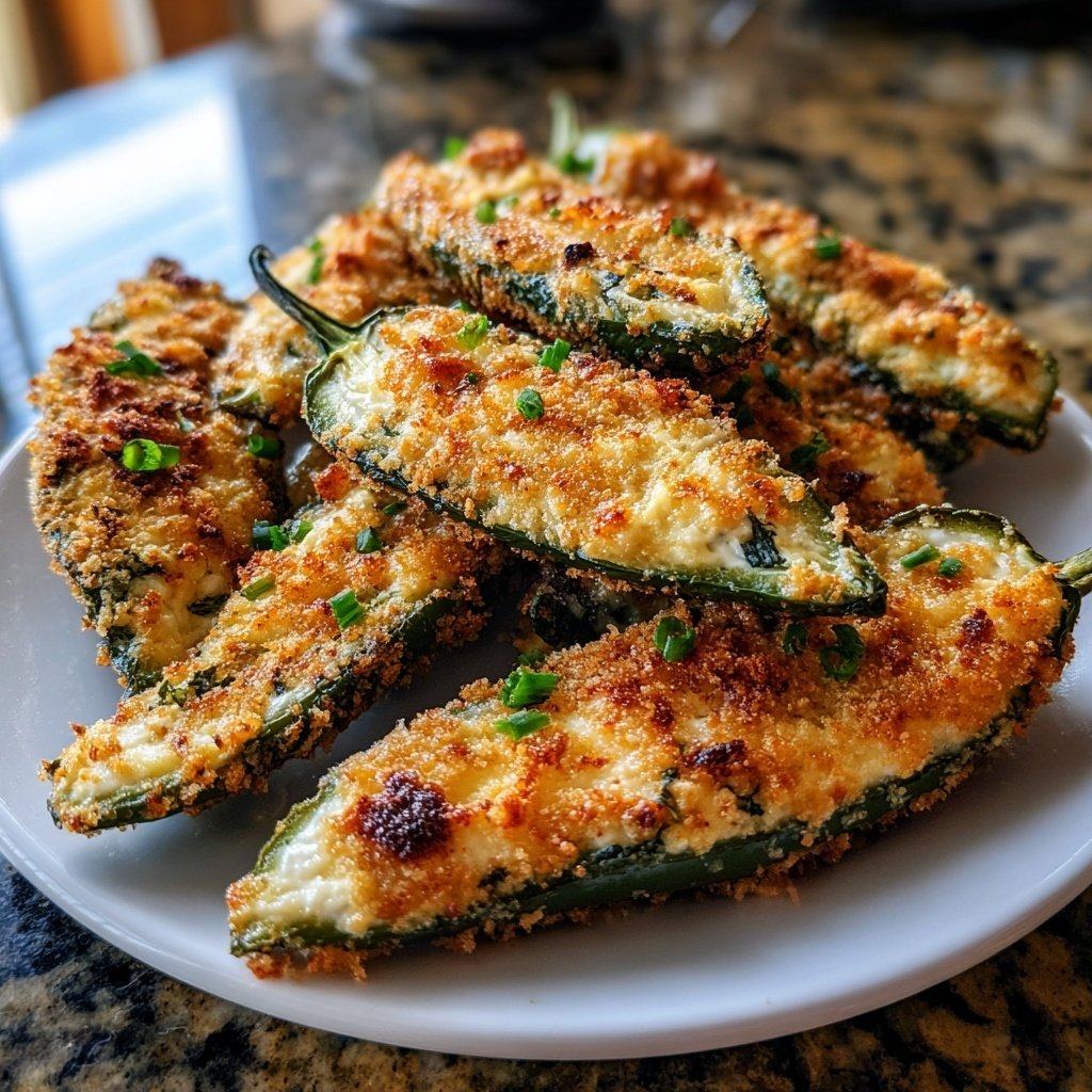 Jalapeno Poppers with Cream Cheese and Chives