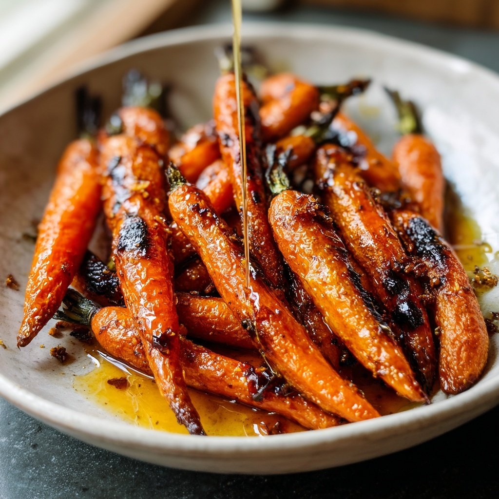 Roasted Carrots with Honey Glaze