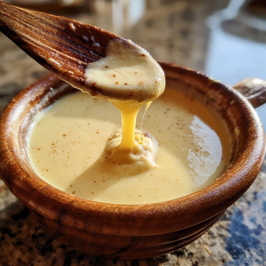 Fondue with Smoked Gouda Blend