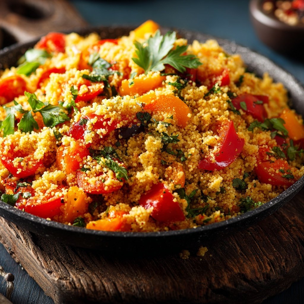 Healthy Lunch Mediterranean Couscous
