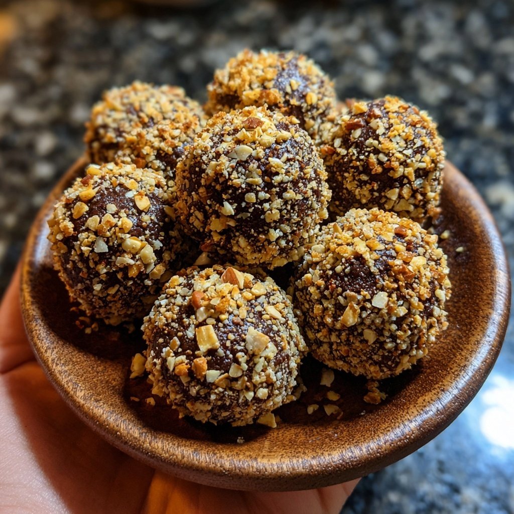 Chocolate Almond Truffles
