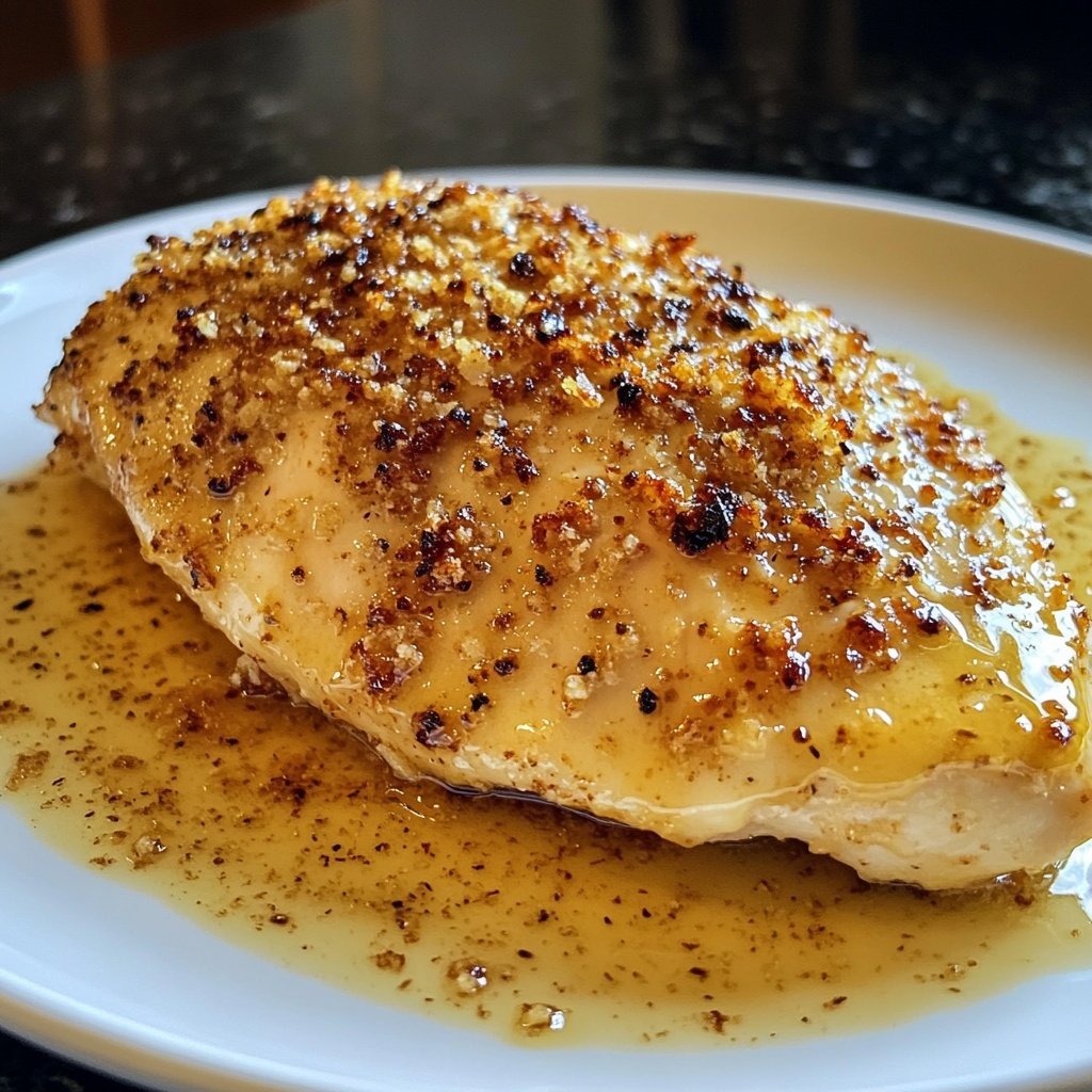 Baked Chicken Breast with Garlic Butter