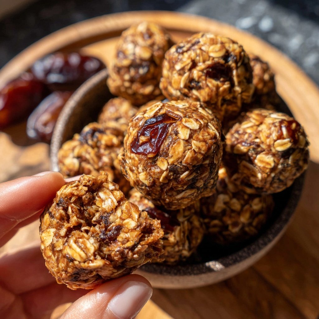 Healthy Snack Date Energy Bites