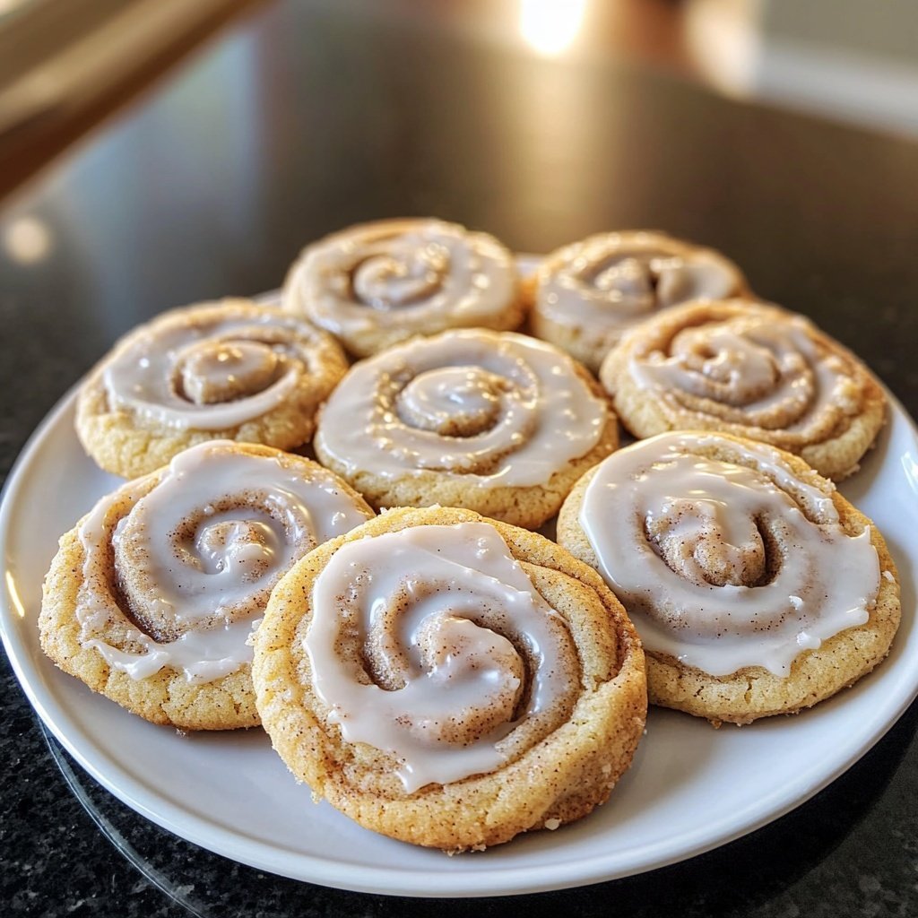 Soft and Chewy Cinnamon Roll Sugar Cookies