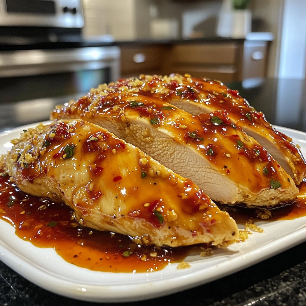 Chicken Breast with Chili Sauce