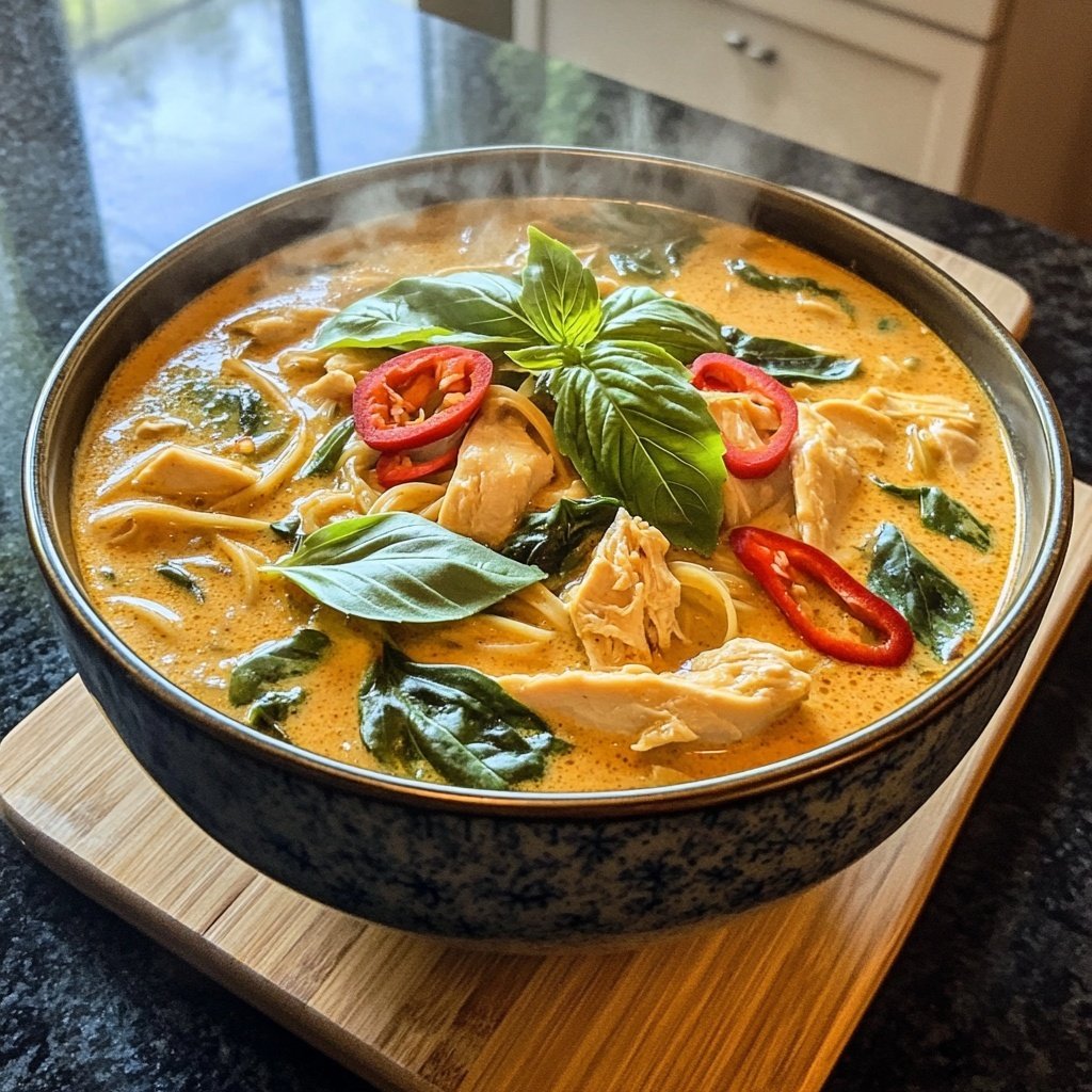 Thai Red Curry Noodle Soup