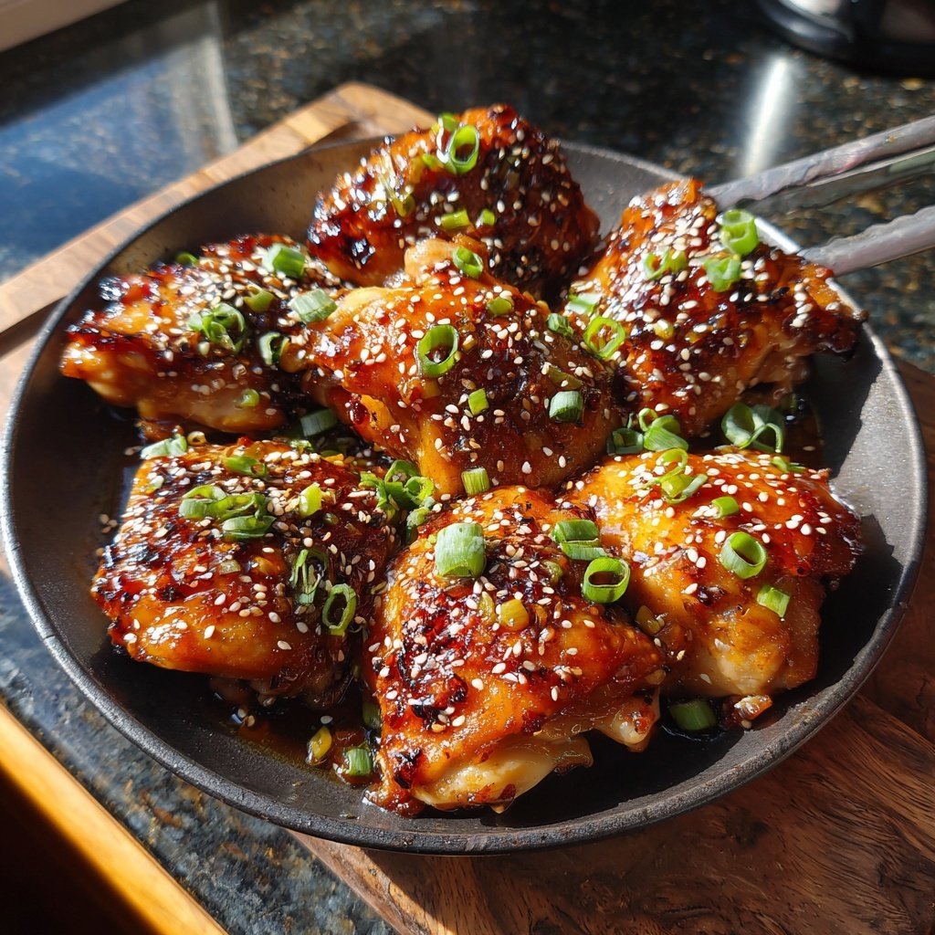 Baked Teriyaki Chicken Thighs
