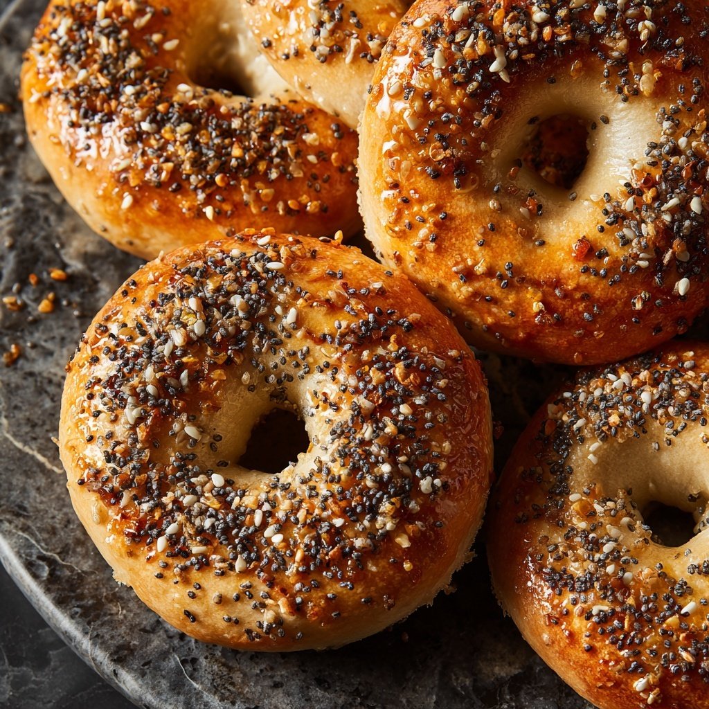 Greek Yogurt Protein Bagels